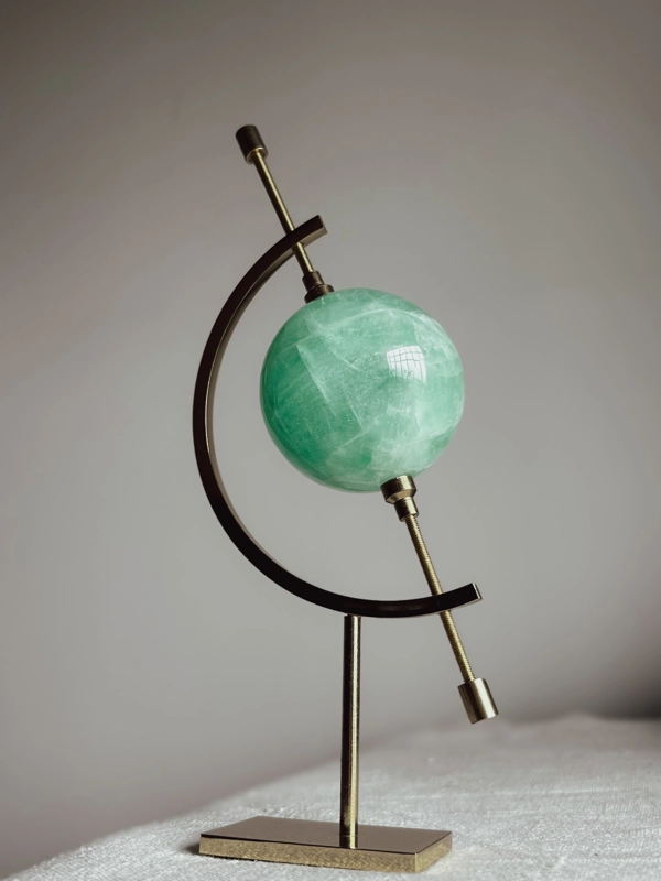 Supporto in metallo per sfere